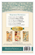 Vintage Series Table Runner - April