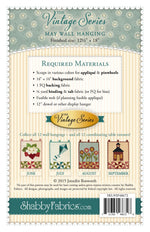 Vintage Series Wall Hanging - May