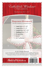 Cathedral Window Ornaments