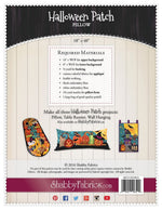 Halloween Patch Pillow