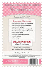 Patchwork Accent Runner Strawberries June