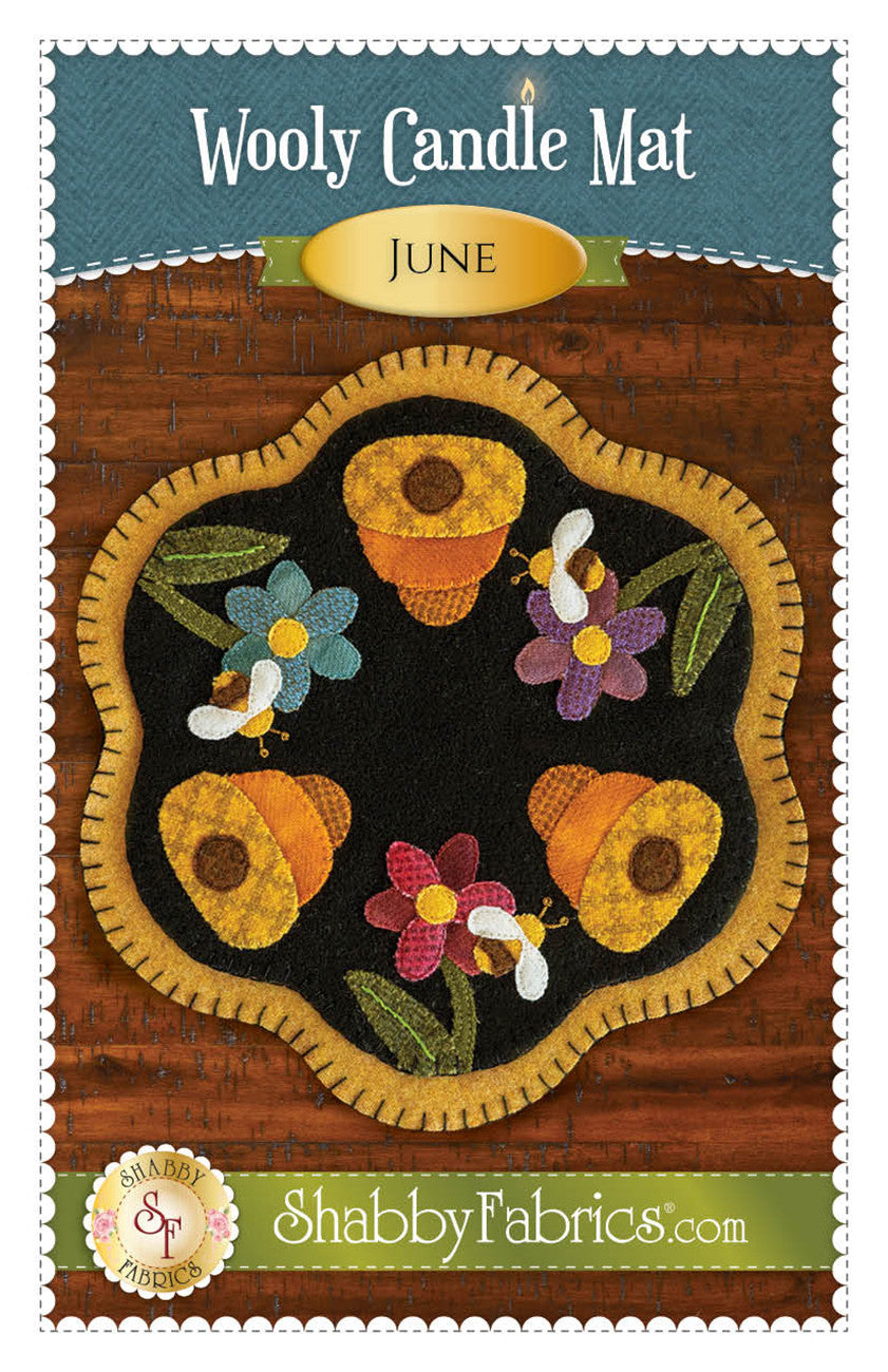 Wooly Candle Mat June