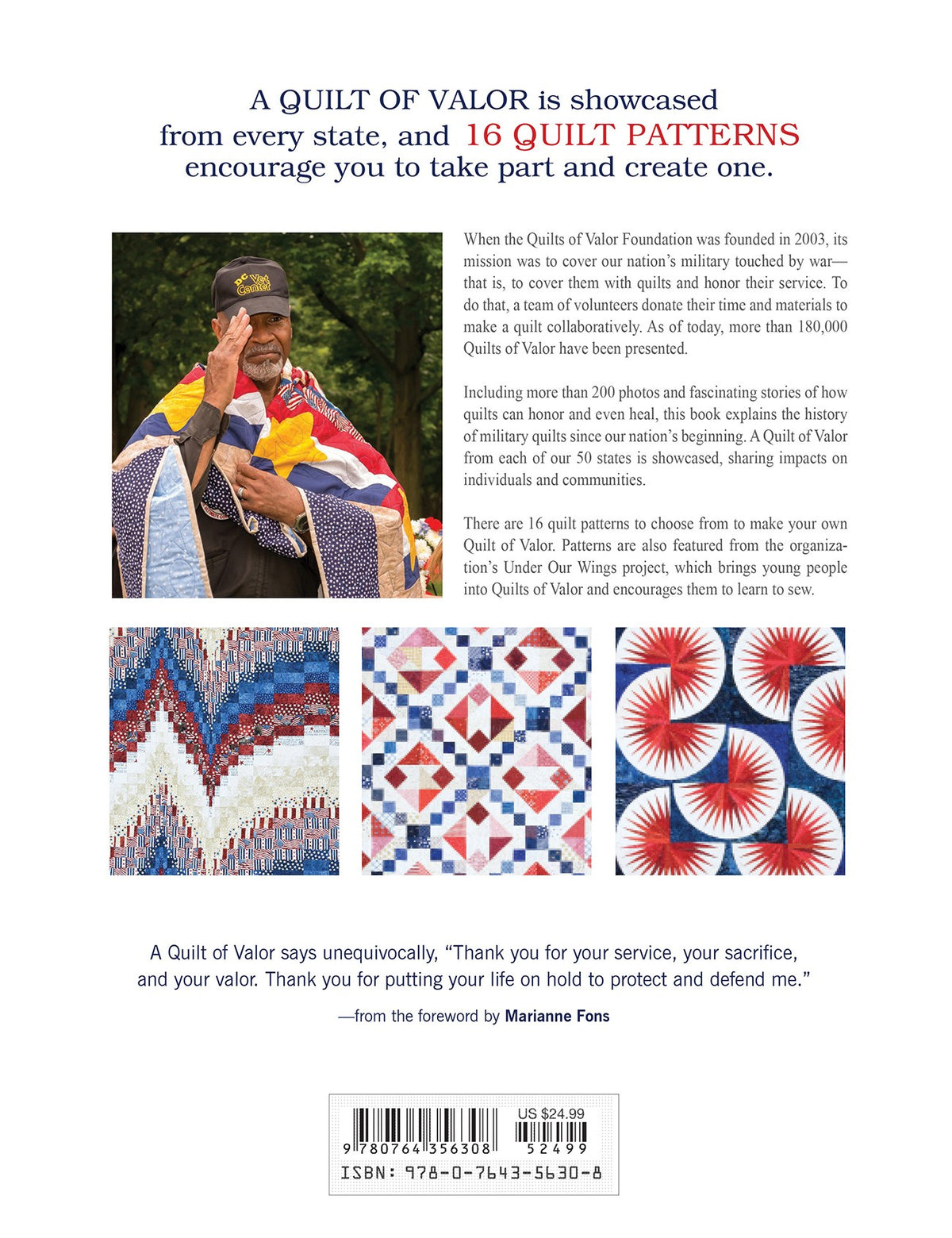 Quilts of Valor A 50 State Salute