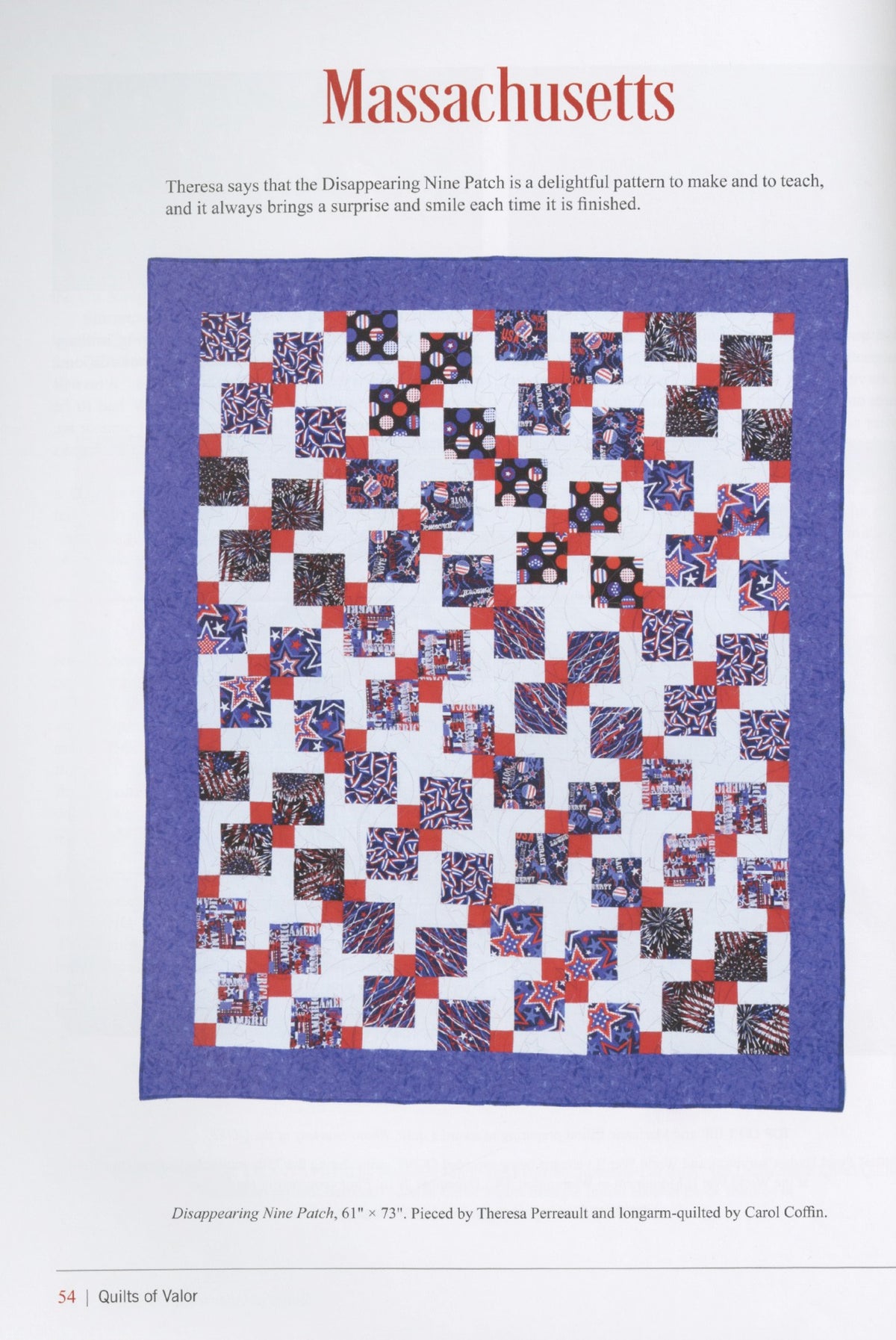 Quilts of Valor A 50 State Salute