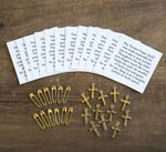Pocket Prayer Quilt Pack - Gold
