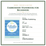 Product Specifications – Embroidery Handbook for Beginners