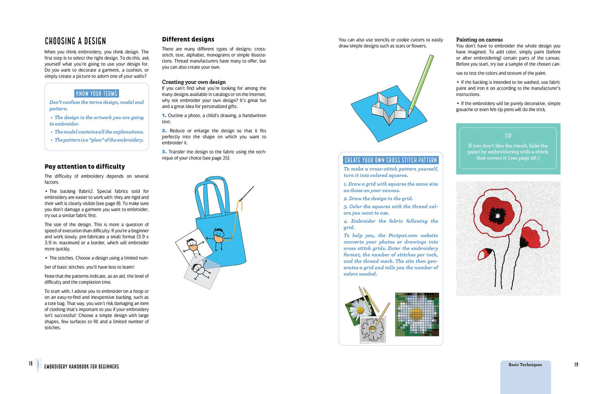 Embroidery Handbook for Beginners