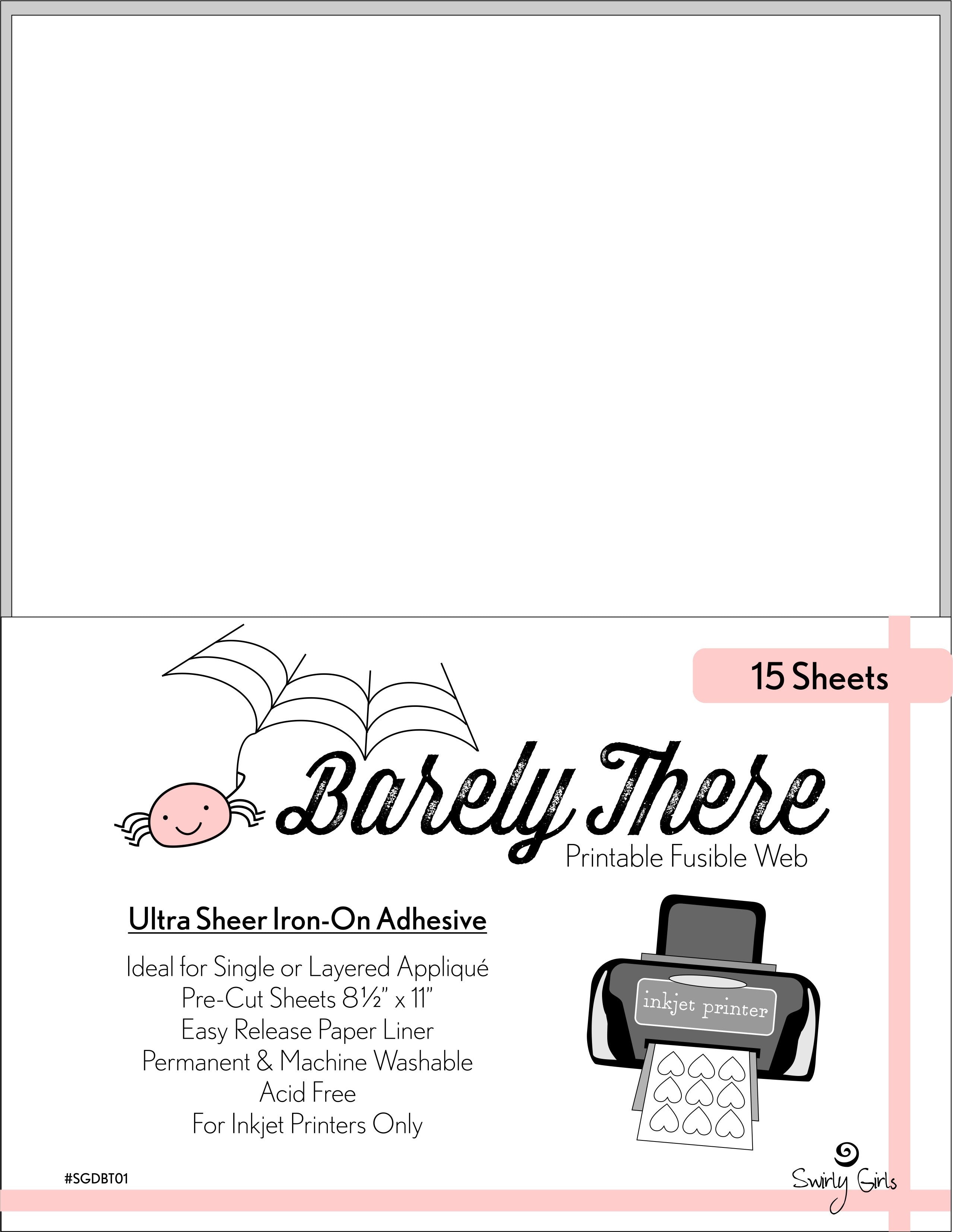 Fusible Web Barely There