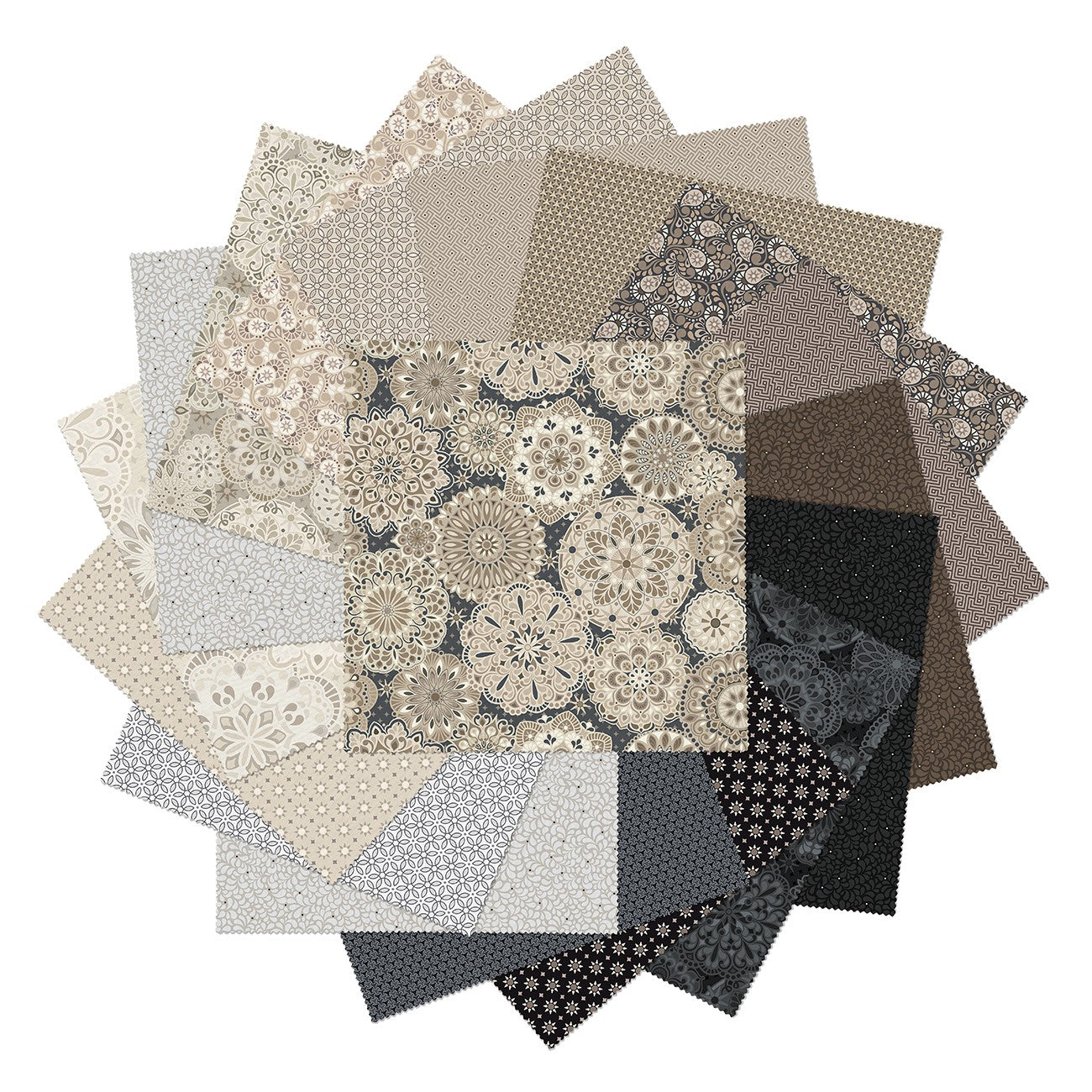 Shadow & Stone 10in Squares, 40pcs/bundle