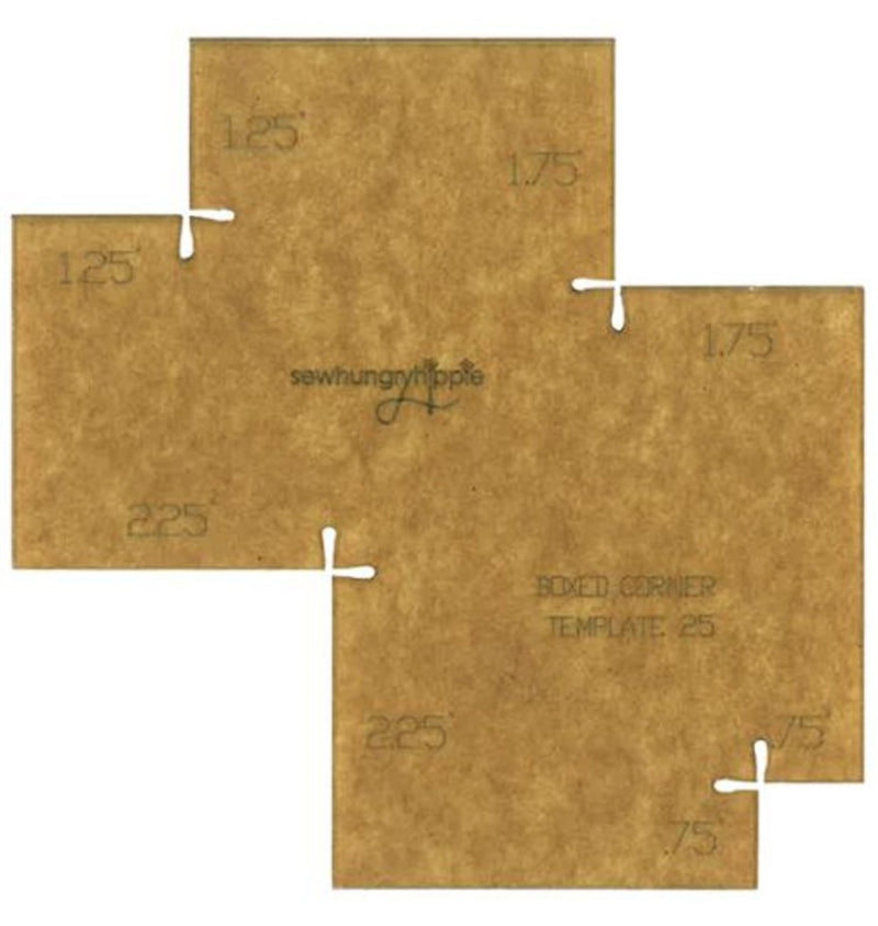 Box my Corners Template 1/4in
