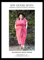 The Wildwood Wrap Dress -Curvy