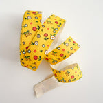 Cotton Ribbon Lemon 5/8in x 5yds