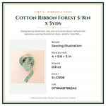 Product Specifications – Cotton Ribbon Forest 5/8in x 5yds