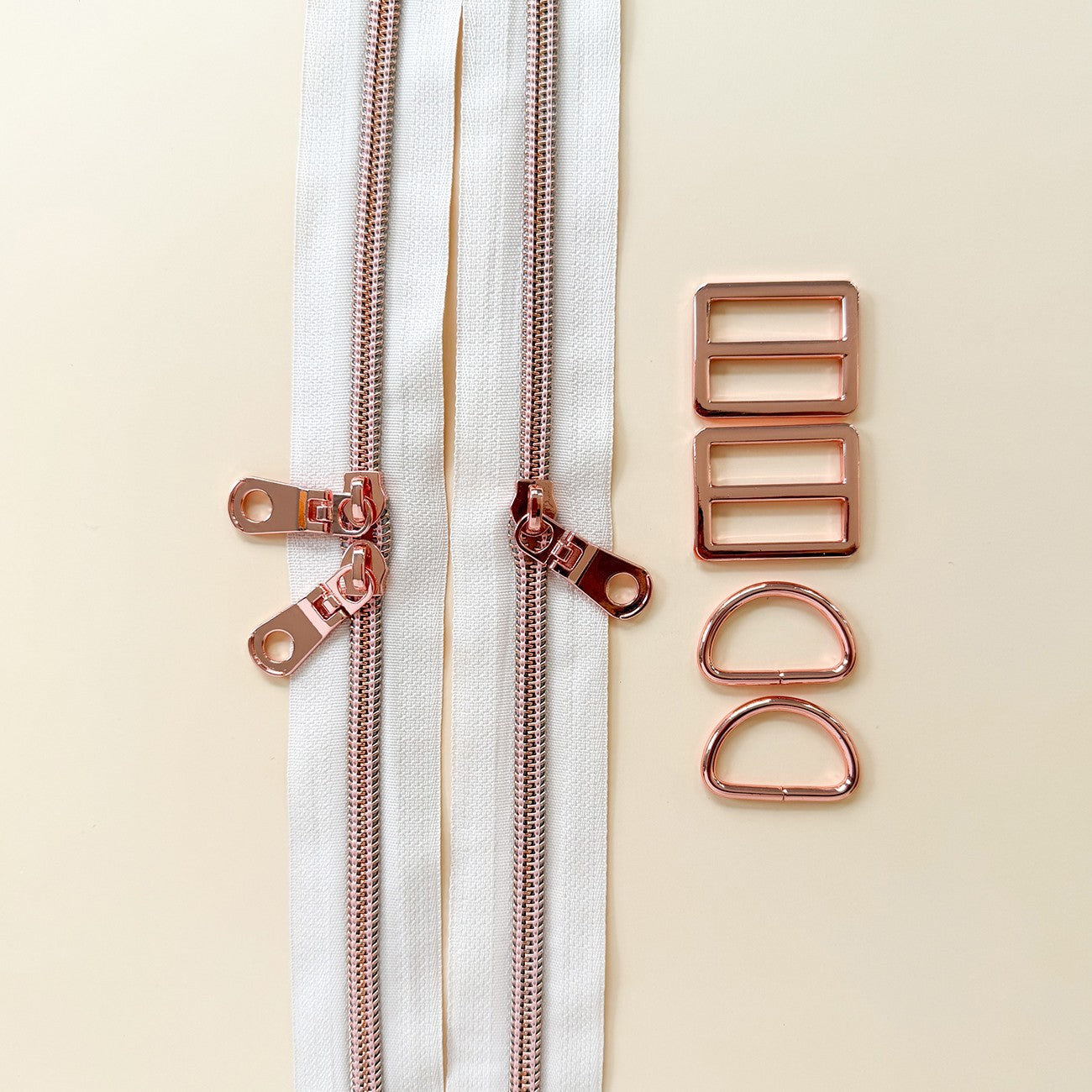 Ashmere Backpack Hardware Kit Rose Gold