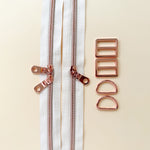 Ashmere Backpack Hardware Kit Rose Gold