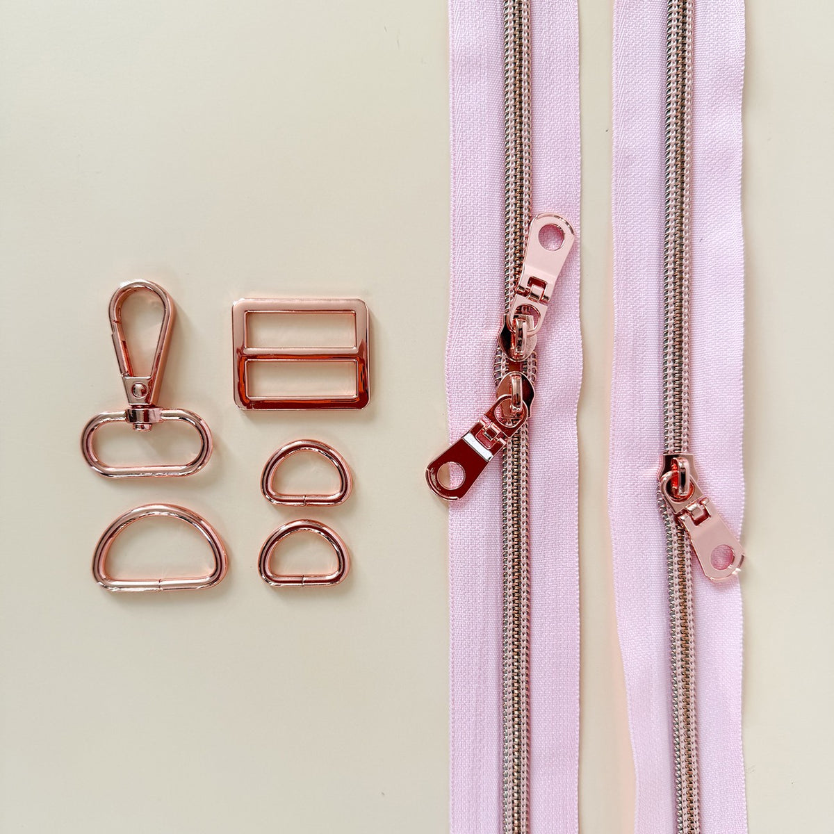 Sling Bag Hardware Kit Rose Gold