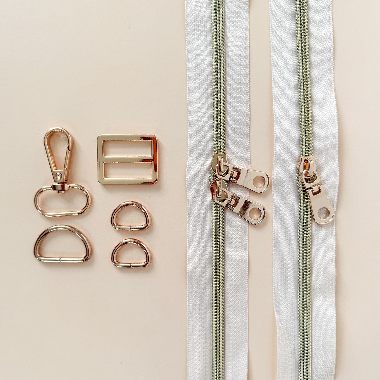 Sling Bag Hardware Kit Light Gold