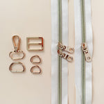 Sling Bag Hardware Kit Light Gold