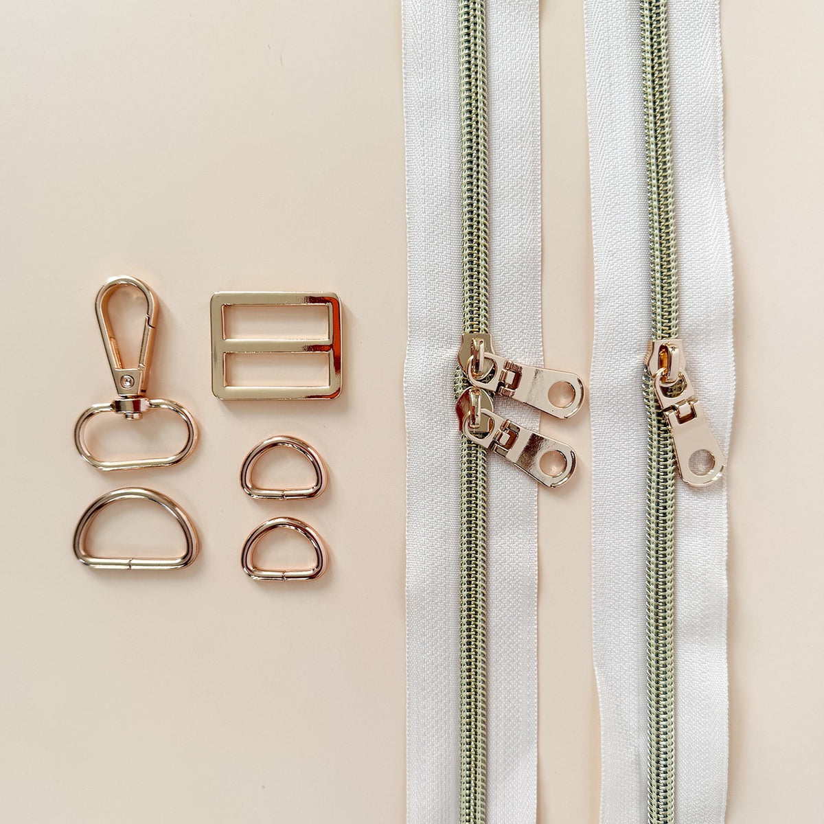 Sling Bag Hardware Kit Light Gold