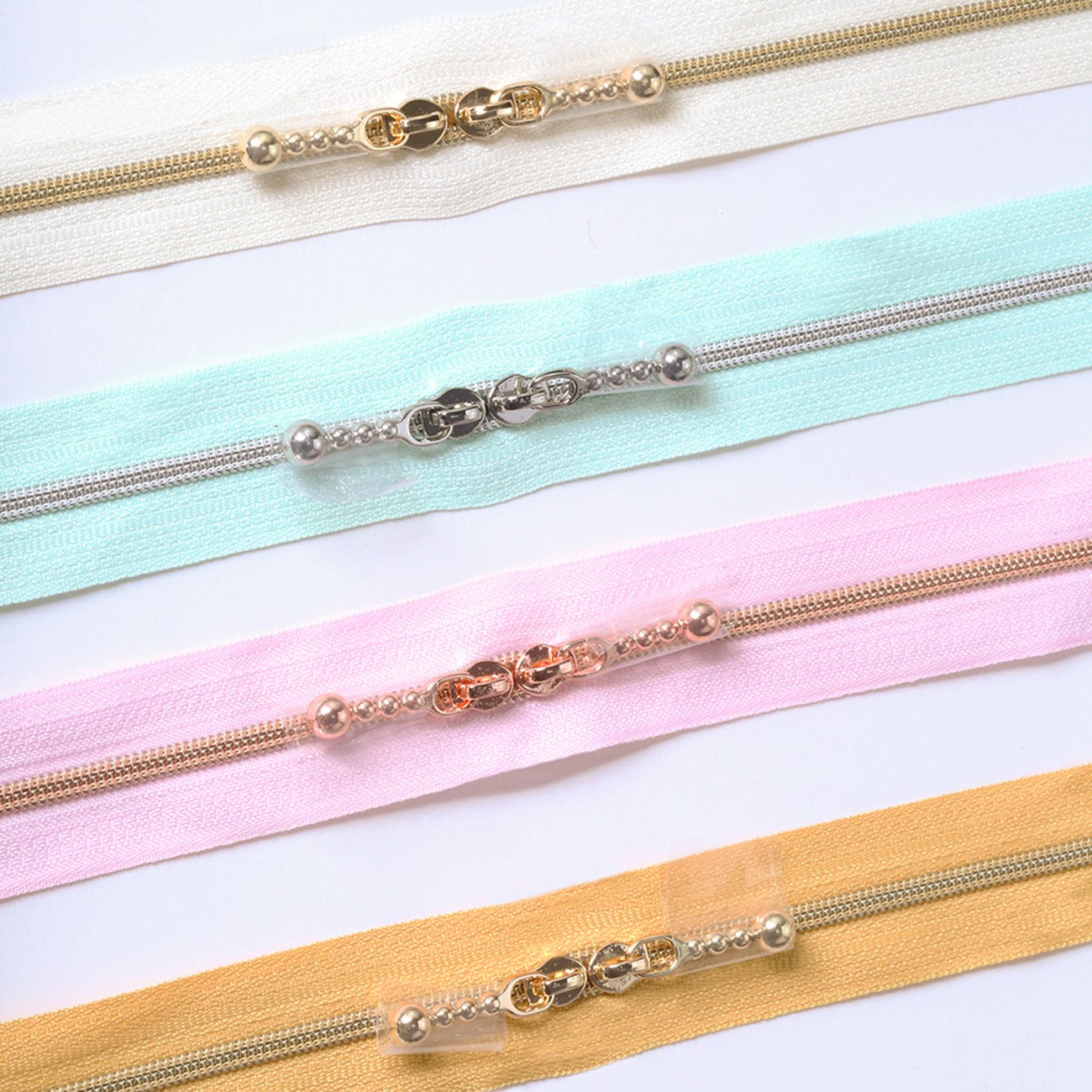 20’’ Pastel Edit Zipper Set 4pc