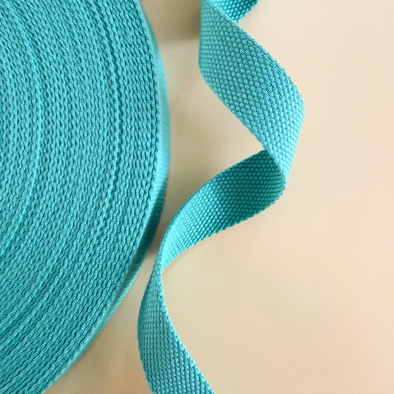 Cotton Webbing Teal 50yds