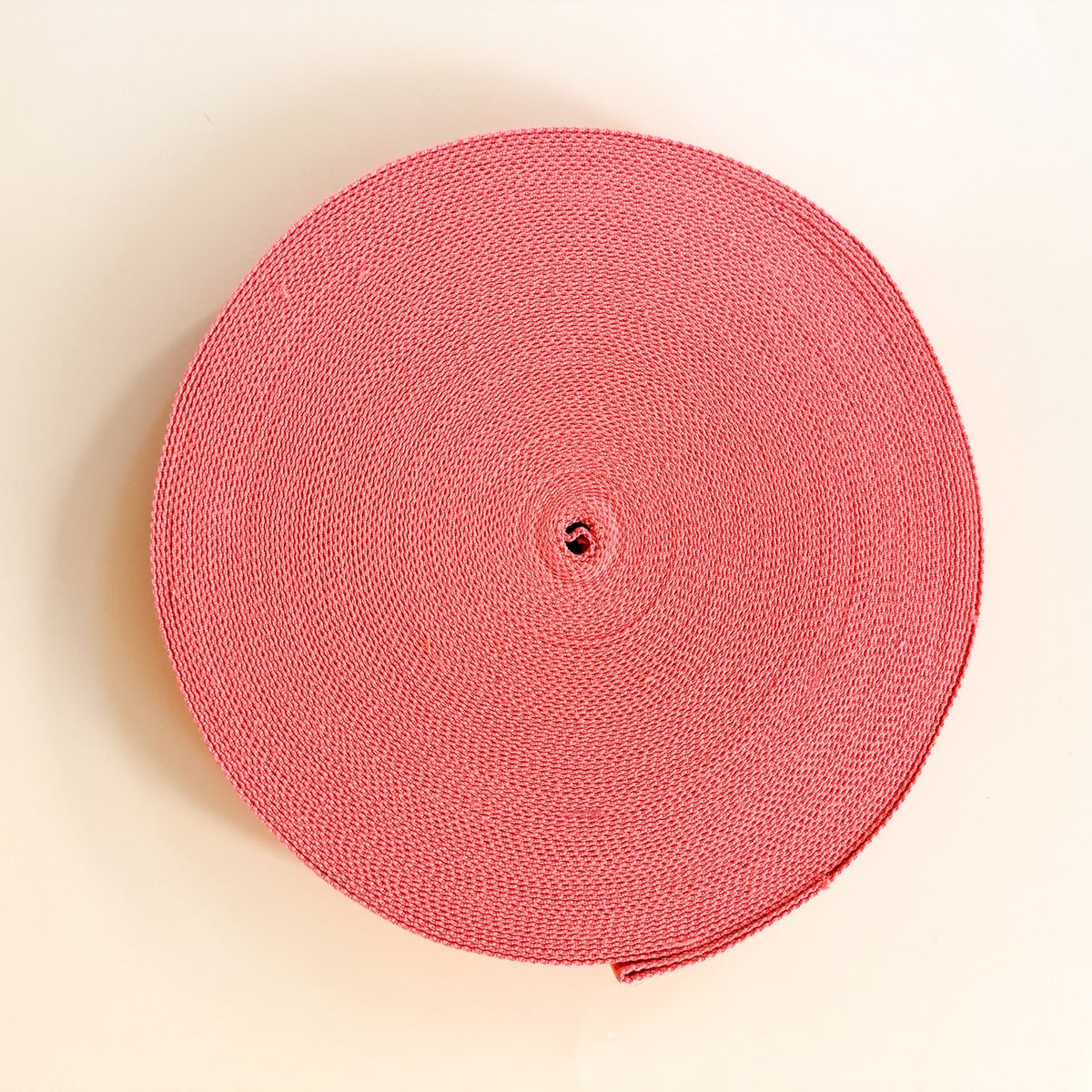 Cotton Webbing Salmon 50yds
