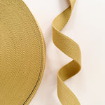 Cotton Webbing Mustard 50yds