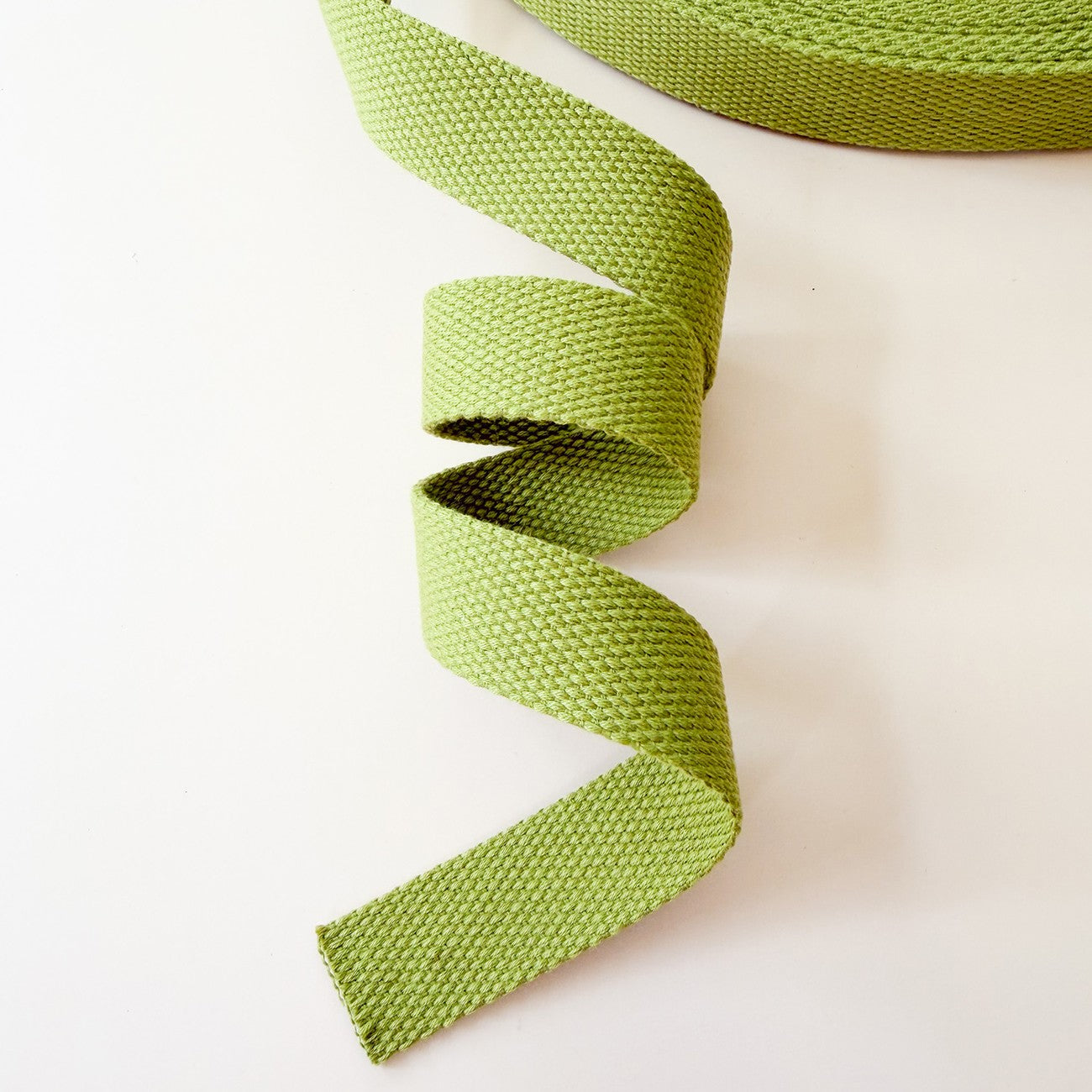 Cotton Webbing Pesto 50yds