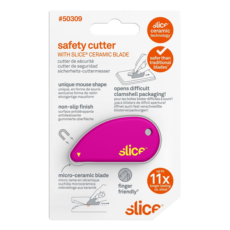 Slice Safety Cutter Fuschia