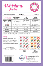 Whirling JUNIOR Quilt Pattern