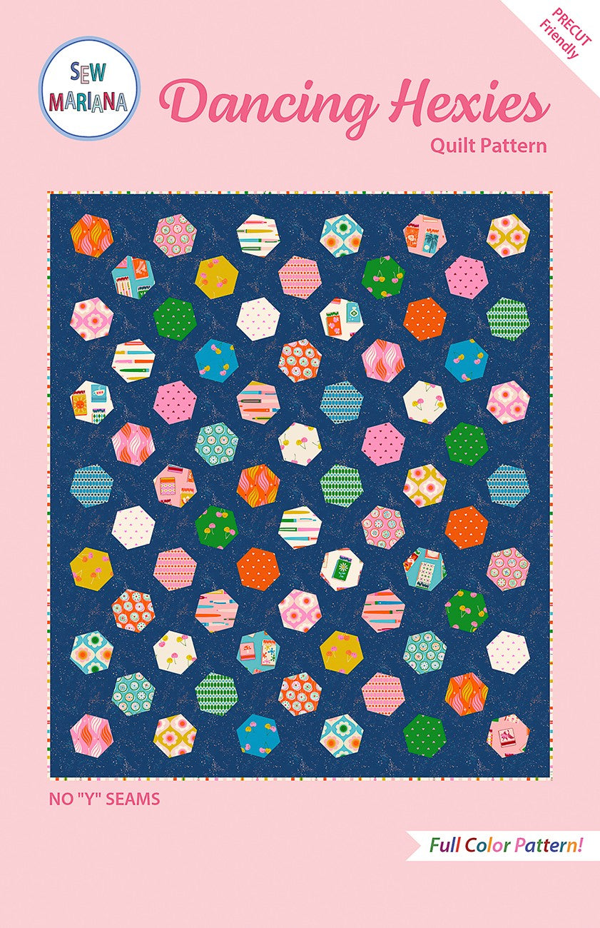Dancing Hexies Quilt Pattern