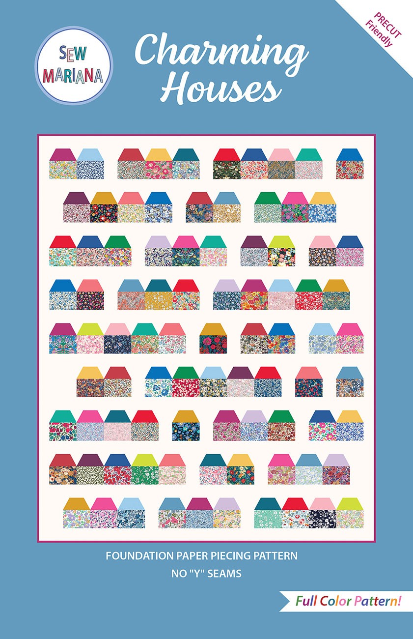 Charming Houses Quilt Pattern