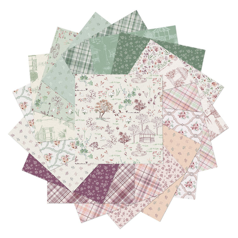 10in Squares Sweet Meadow, 42pcs/bundle