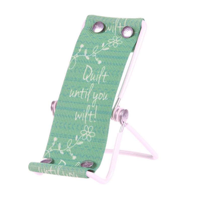 Smartphone Lounger Green Quilt Until You Wilt