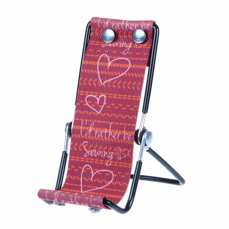 Smartphone Lounger Pink I'd Rather Be Sewing