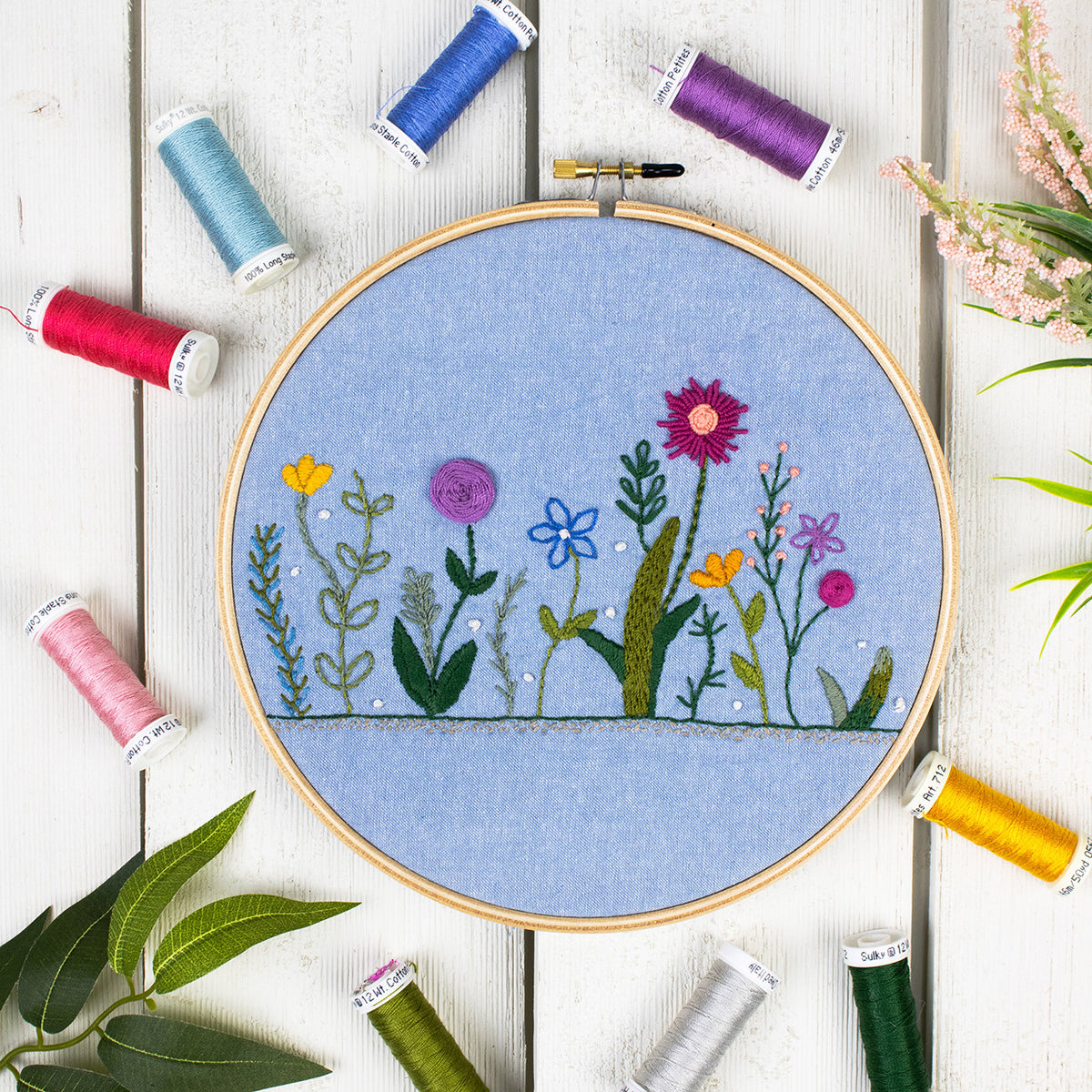Embroidery 101:  Learn to Stitch