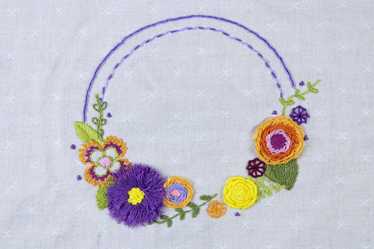 Embroidery 201:  Intermediate Stitches