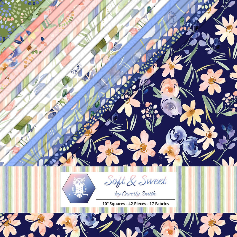 Soft & Sweet 42pcs, 2-4 Pieces of Each Print