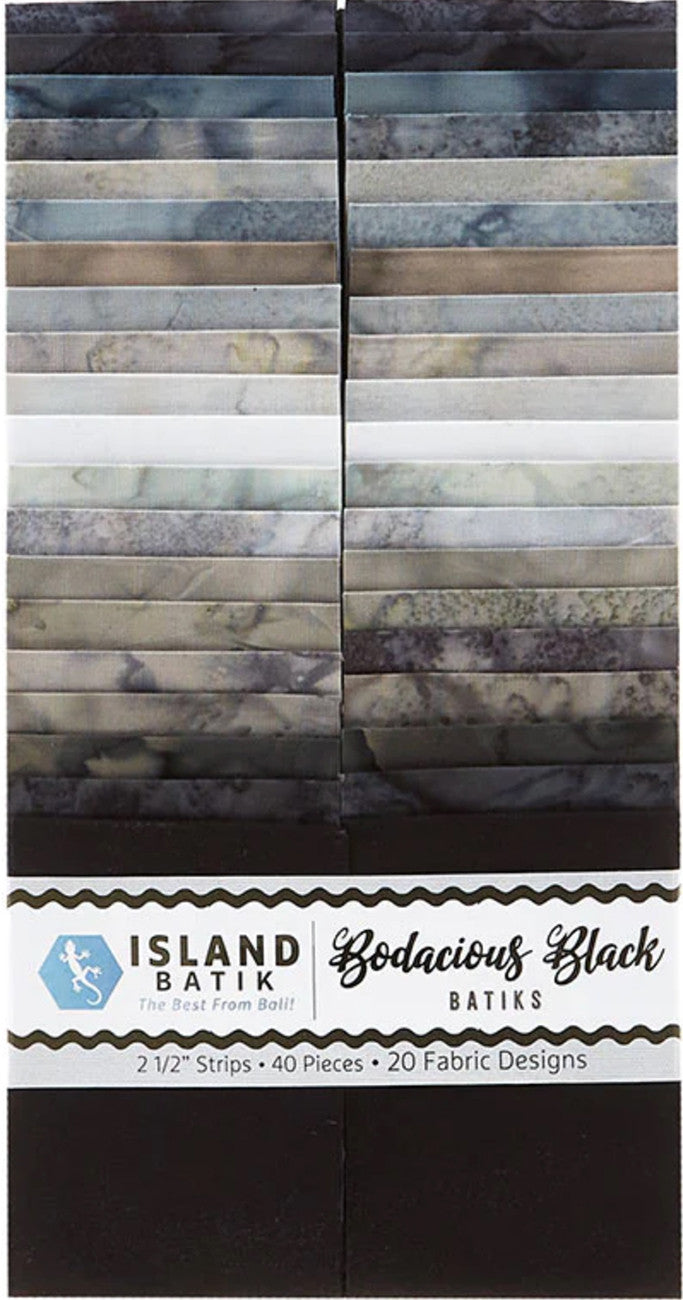 Basics Bodacious Blacks 2.5in Strips (40pc x 20 colors)