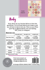 Ruby Quilt Pattern