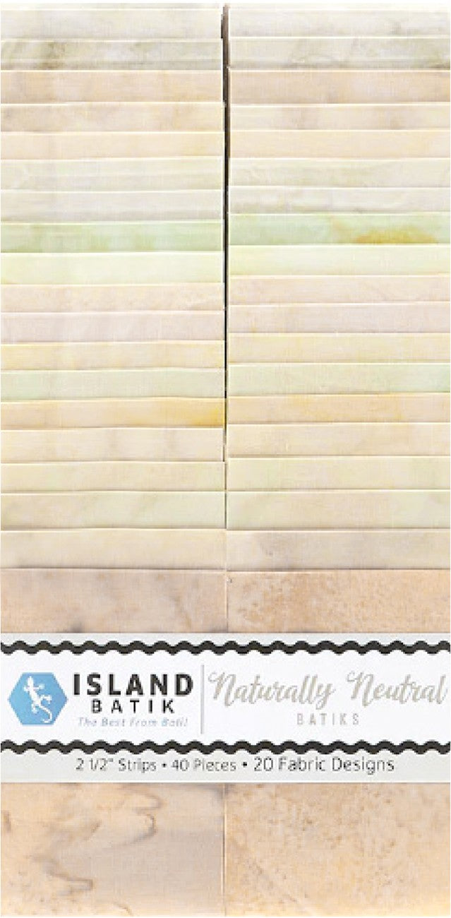 Basics Naturally Neutrals 2.5in Strips (40pc x 20 colors)