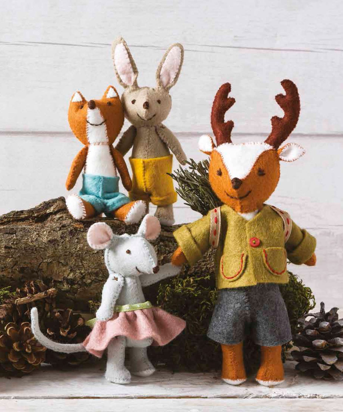 Felt Animal Families