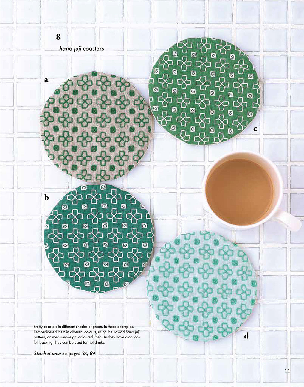 Colourful Sashiko