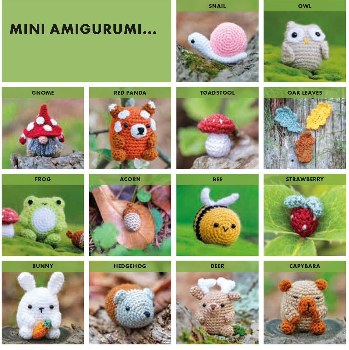 Mini Amigurumi Woodland
