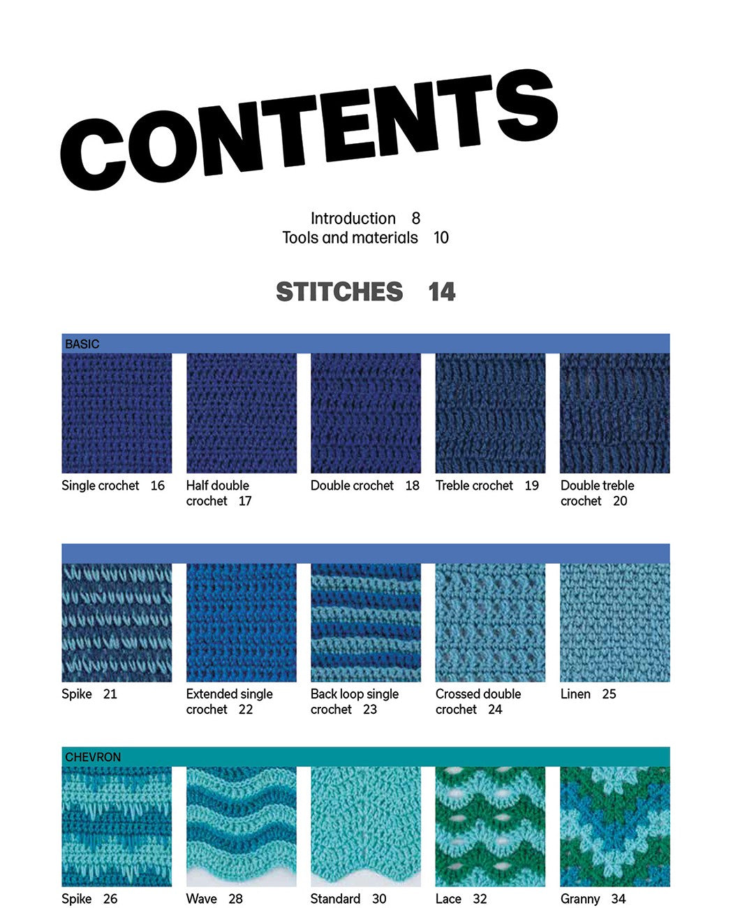 Crochet Stitch Comp Blankets