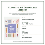 Product Specifications – Complete A-Z Embroidery Stitches