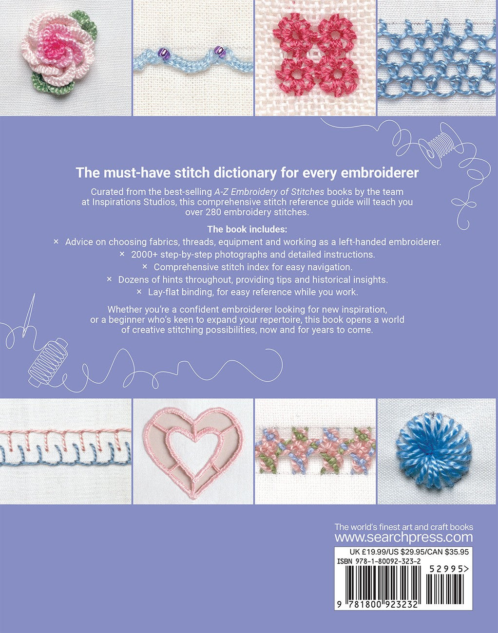 Complete A-Z Embroidery Stitches