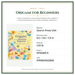 Product Specifications – Origami for Beginners