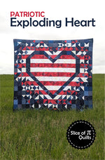 Patriotic Exploding Heart