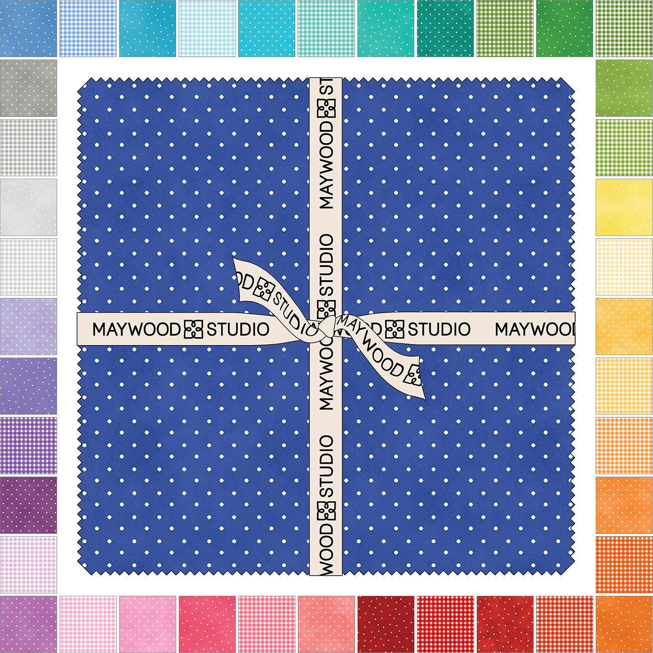 10in Squares Beautiful Basics Prism, 42pcs/bundle